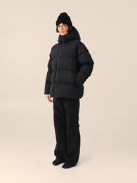 Down jacket in Black