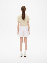 Yellow Striped Cotton T-shirt