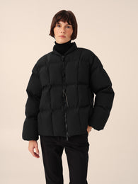 Light down jacket in Black
