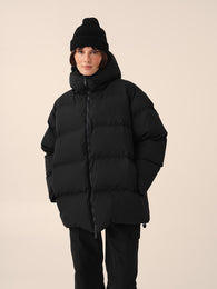 Down jacket in Black