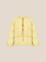 Light down jacket in Soft Yellow