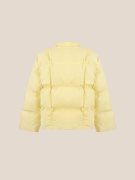 Light down jacket in Soft Yellow
