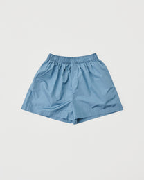 Classic Silk Shorts in Blue