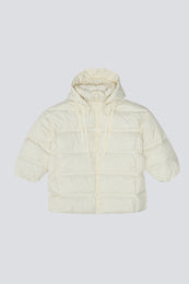 Cocoon milky down jacket