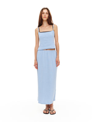 Midi skirt in Blue