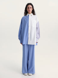 Oversized Striped Shirt