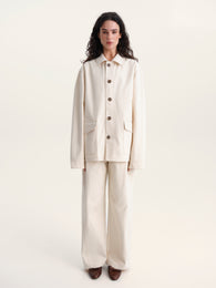 Workwear Jacket in Ivory