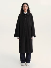 Trench Coat in Black