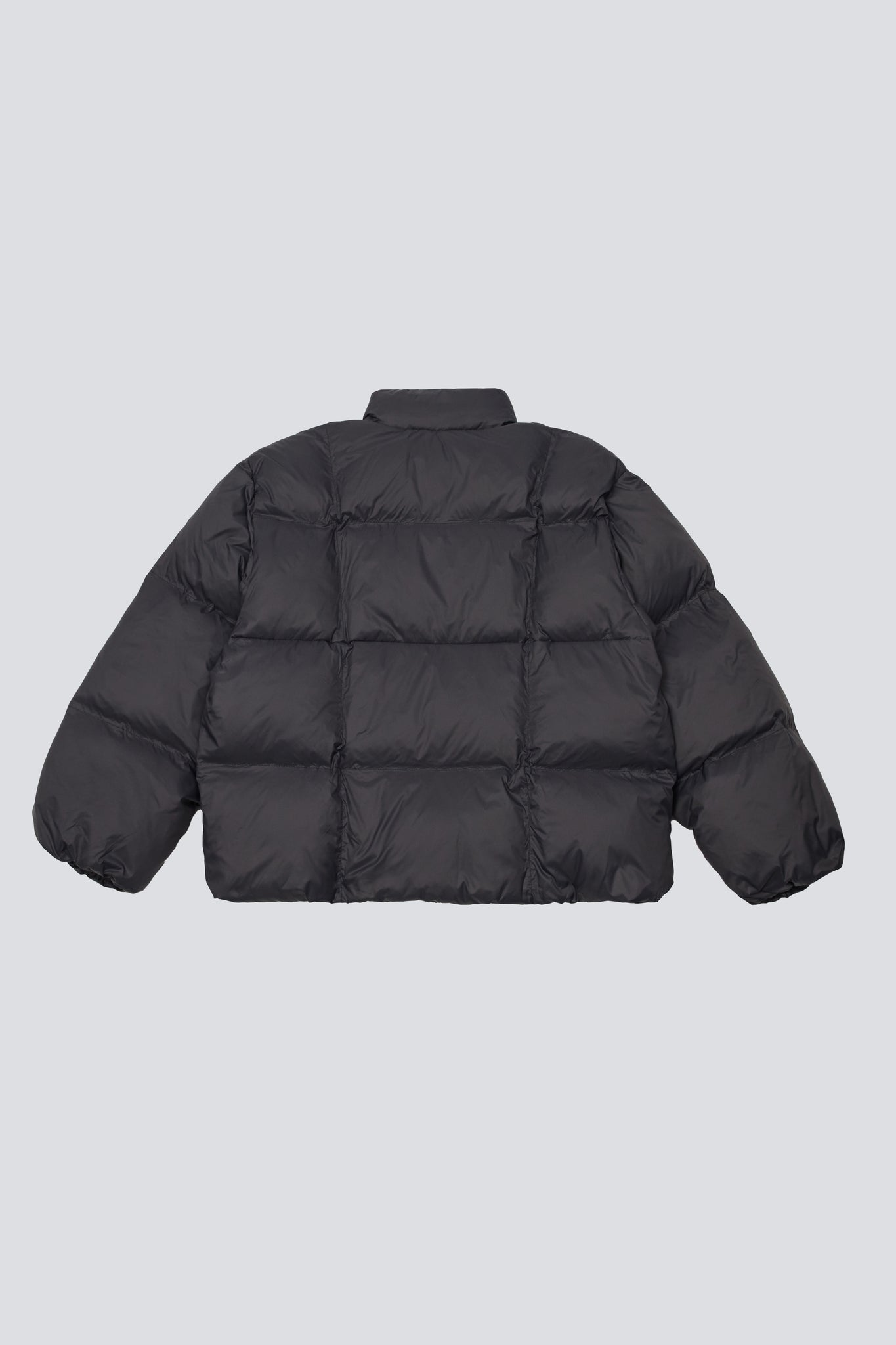 Slim graphite down jacket