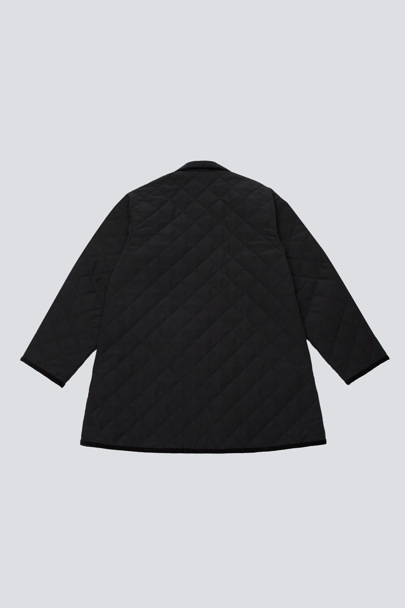 Quilted jacket in black