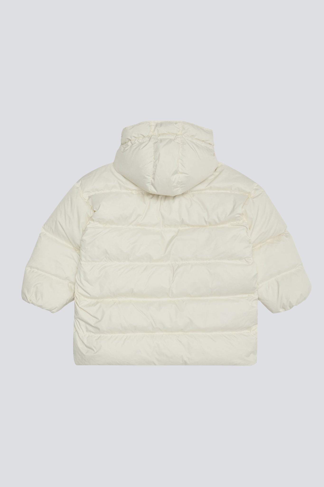 Cocoon milky down jacket