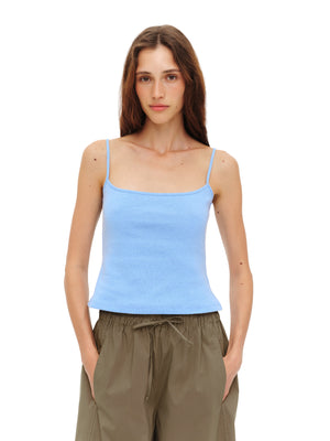 Elastic-waist trousers in Khaki