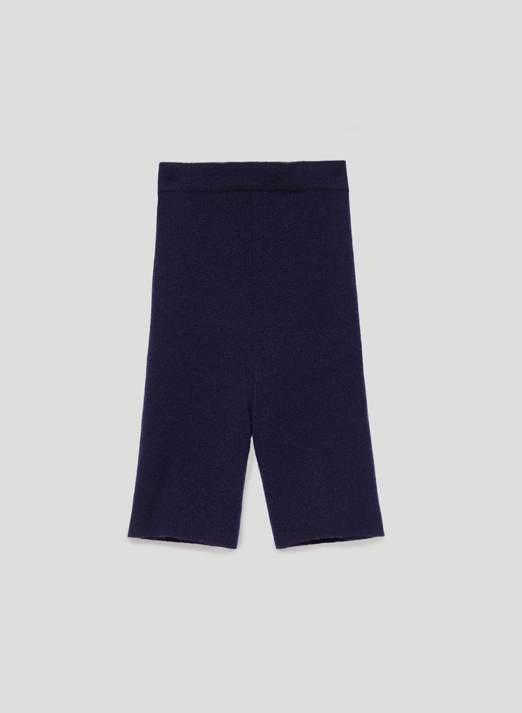 Blue knitted legging shorts with cashmere addition KATSURINA + JUL