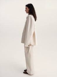 Workwear Jacket in Ivory