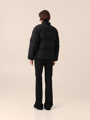 Light down jacket in Black