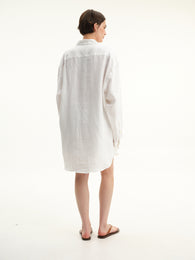 White Linen Shirt