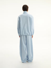 Stand-Collar Jacket in Blue