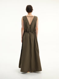 Khaki Cargo Dress