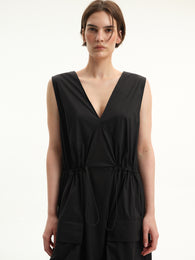 Black Cargo Dress