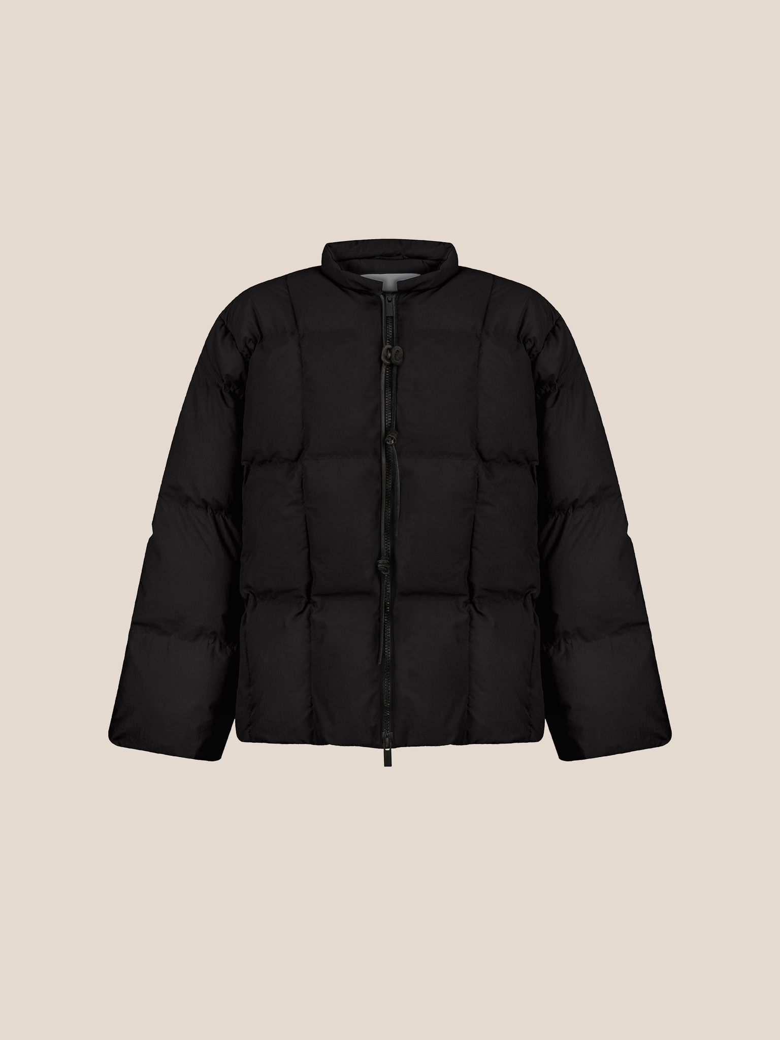 Light down jacket in Black