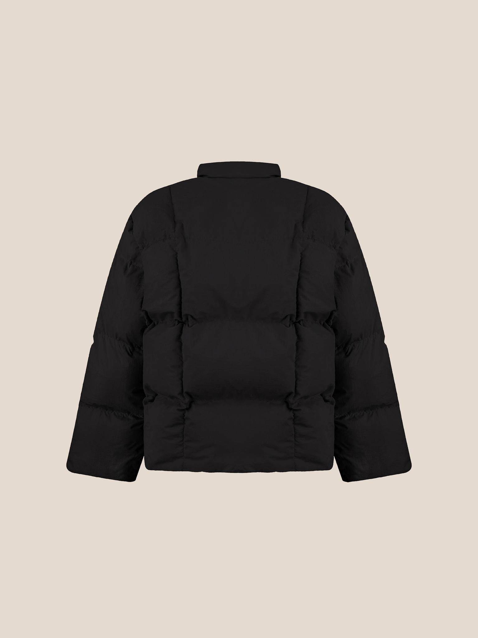 Light down jacket in Black
