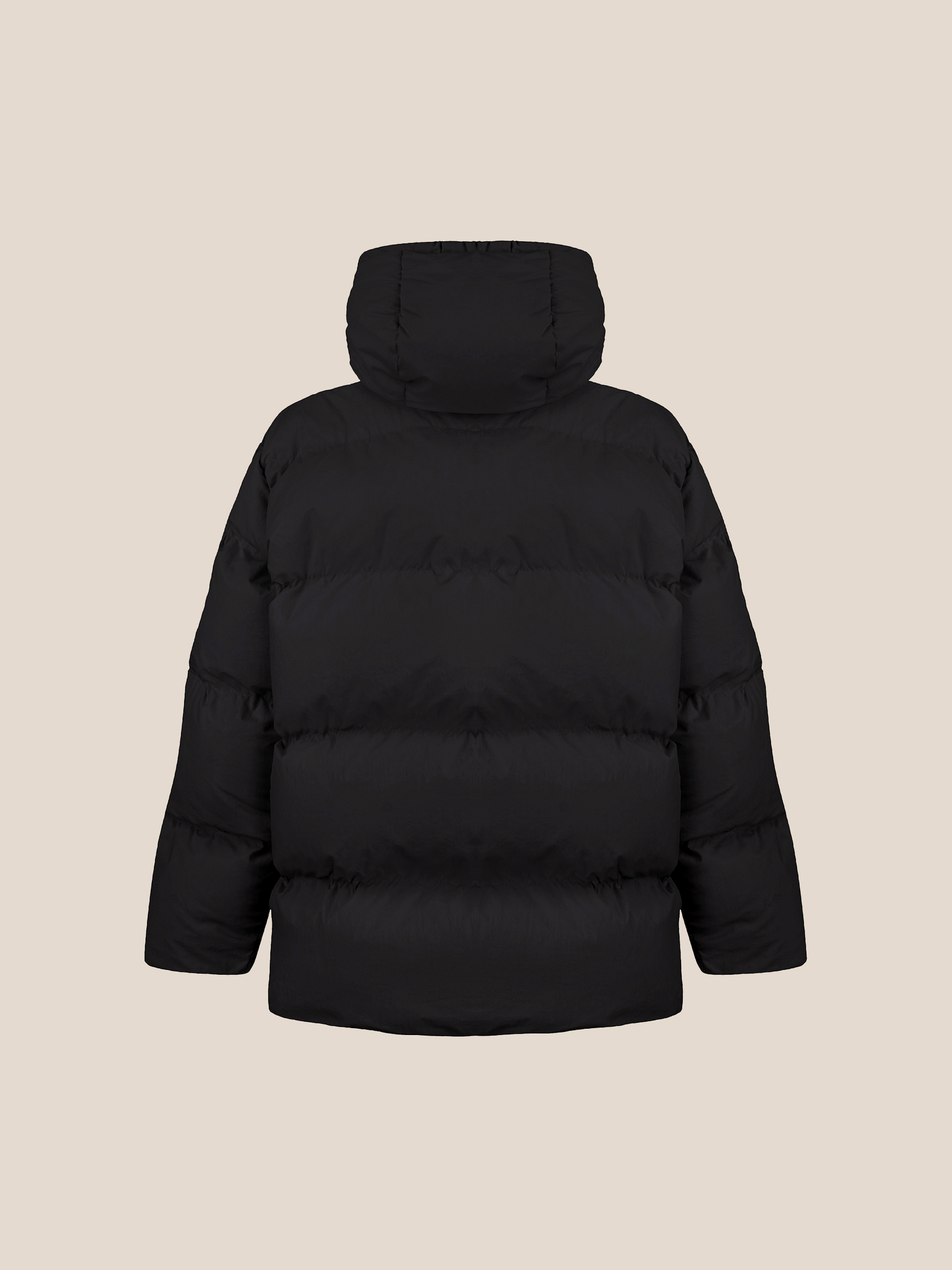 Down jacket in Black