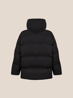 Down jacket in Black