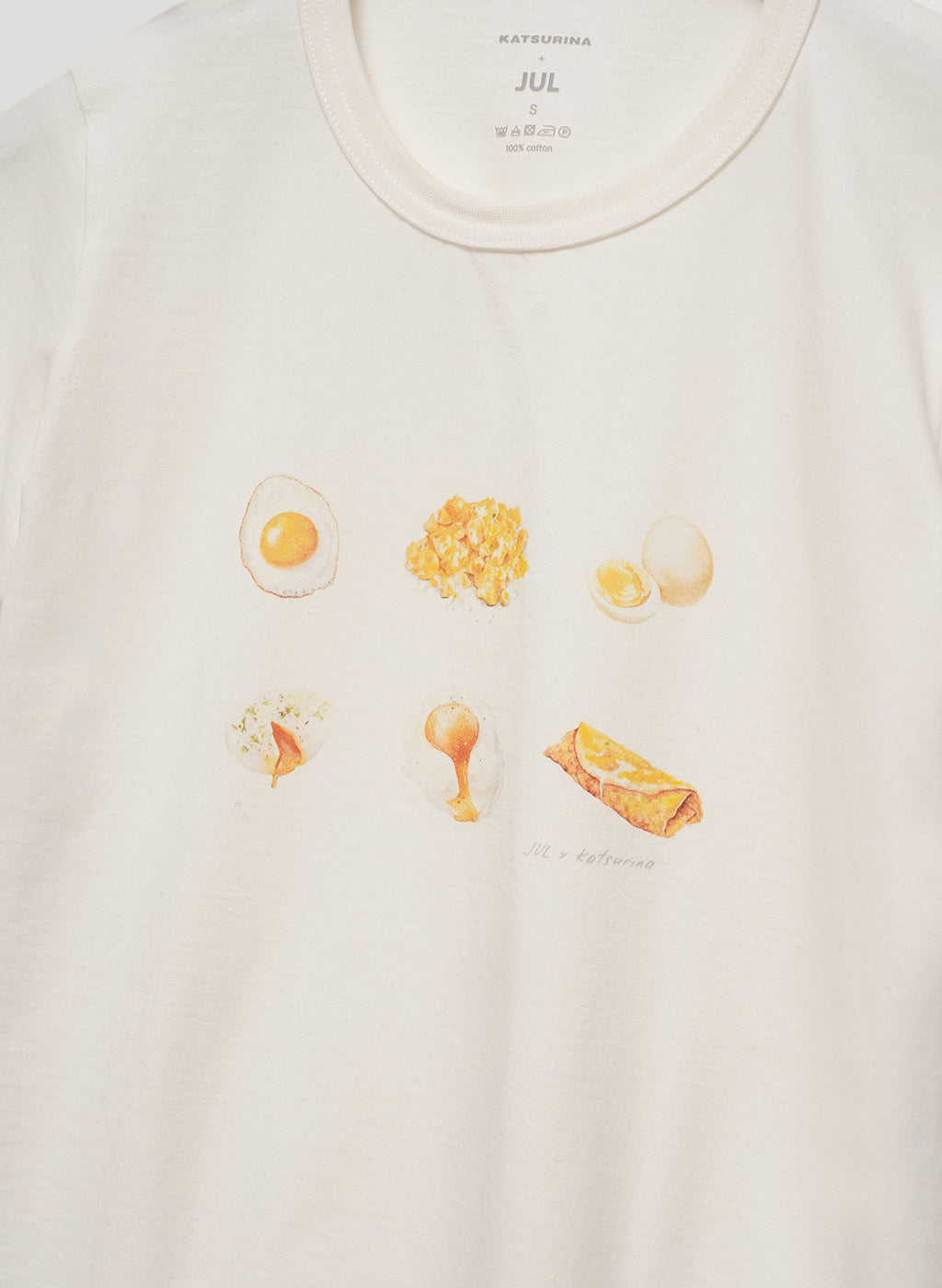 Milk T-shirt «Eggs lover» KATSURINA + JUL