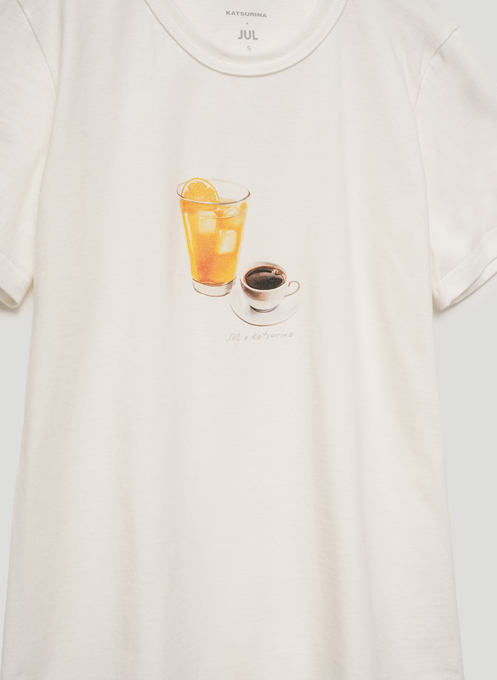 Milk T-shirt «Coffee lover» KATSURINA + JUL