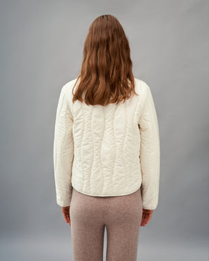Light brown melange knitted pants with cashmere addition KATSURINA + JUL