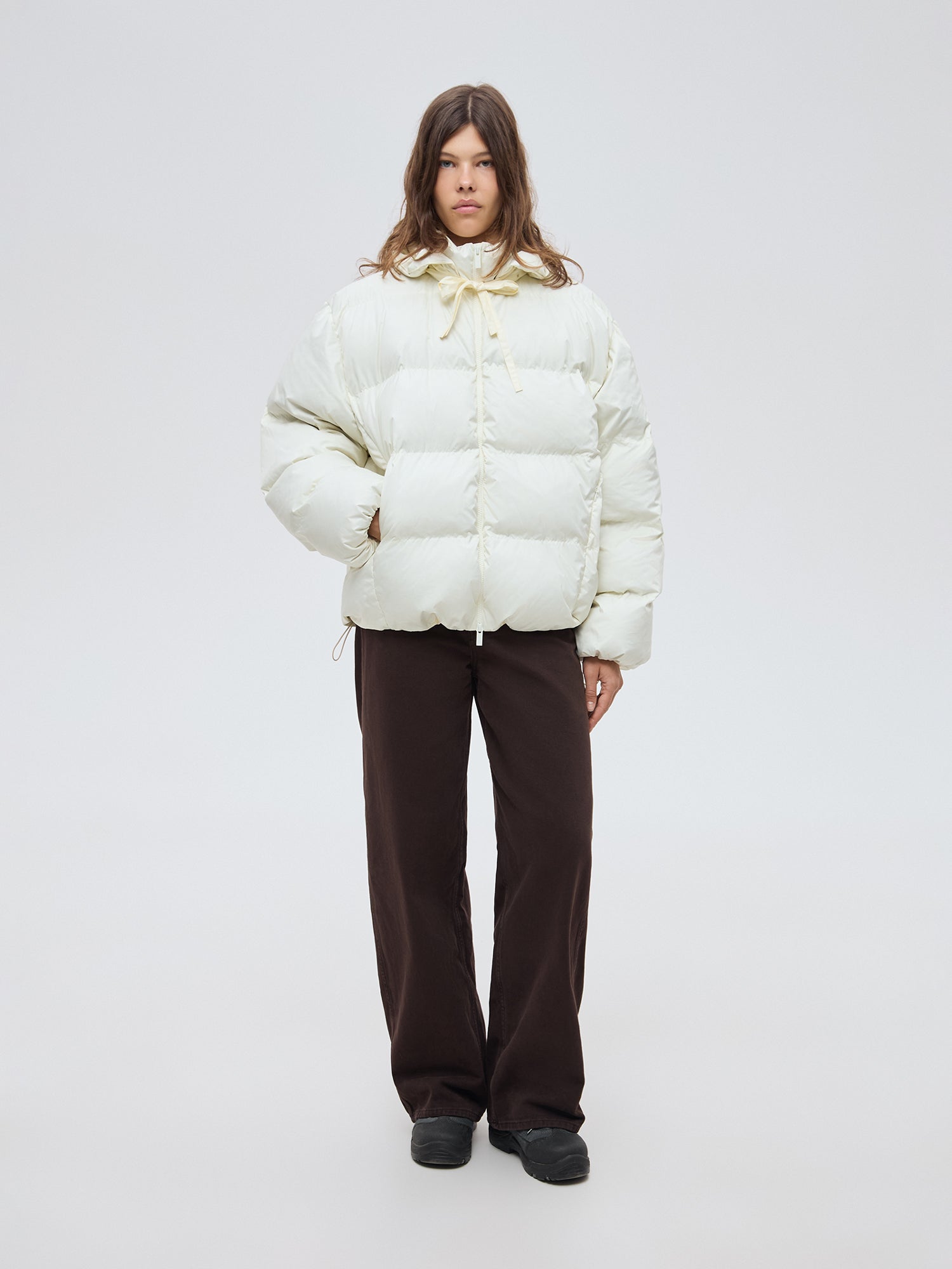 Aeris milky down jacket