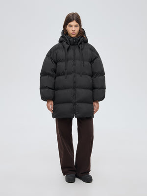 Cocoon black down jacket