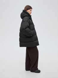 Cocoon black down jacket