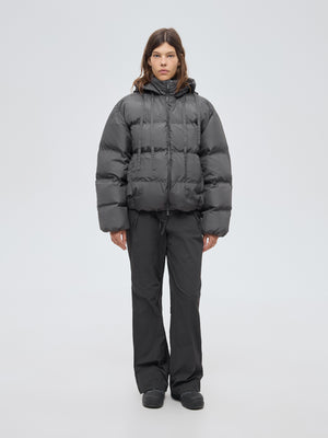 Aeris grey down jacket