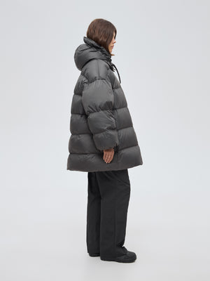 Cocoon grey down jacket