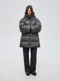 Cocoon grey down jacket