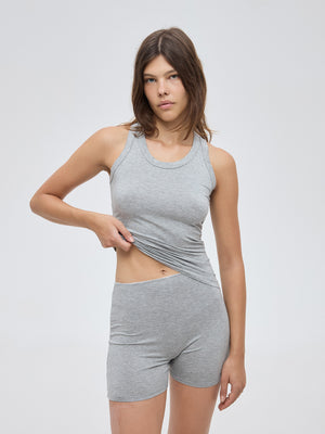 Tank melange grey '25