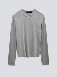 Longsleeve melange grey '25