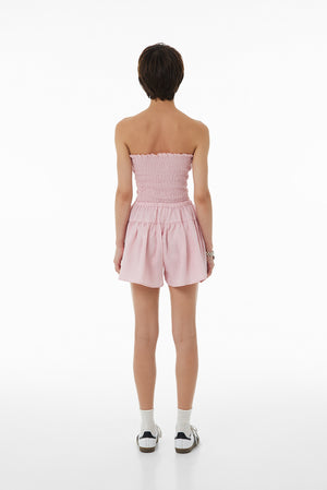 Linen shorts SS23 pink