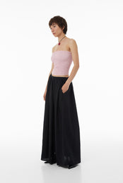 Linen long skirt SS23 black