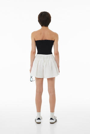 Top of harvested linen SS23 black