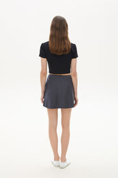 Mini skirt graphite