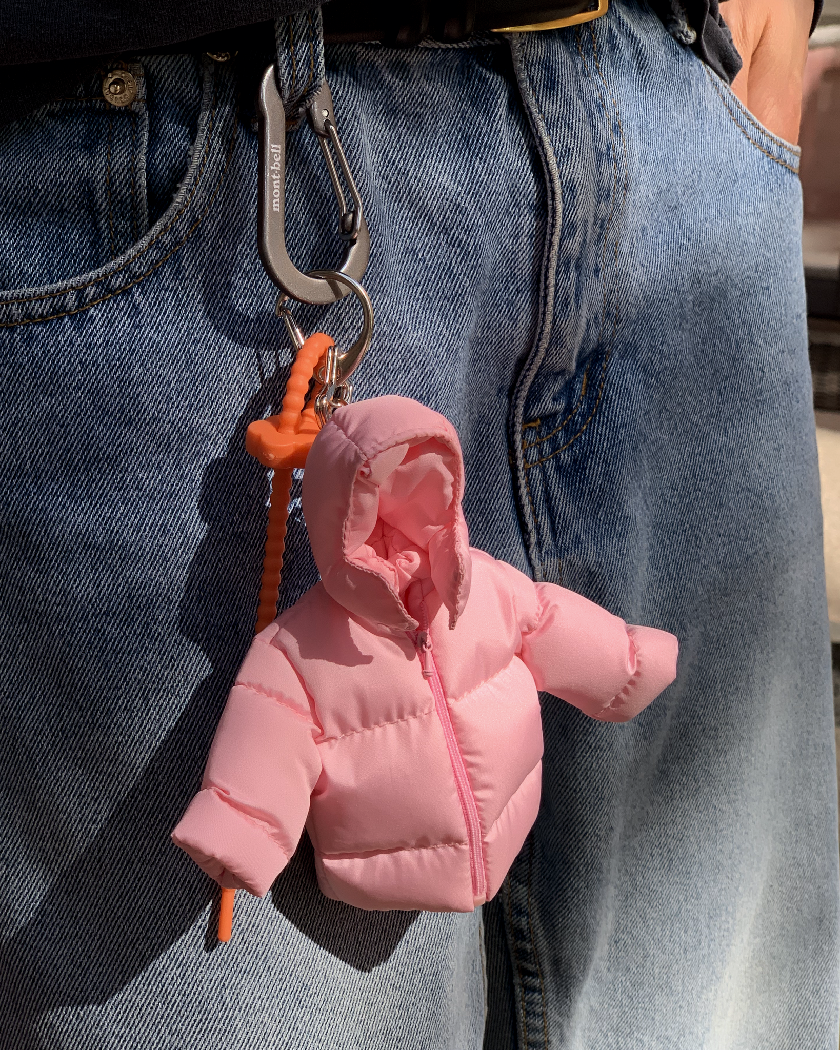 Key Chain “Down jacket” Gen.Ukrainian x Katsurina bubblegum pink