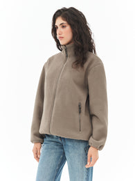 Khaki Fleece Jacket