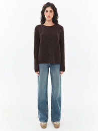 Oversized Sweater in Dark Brown