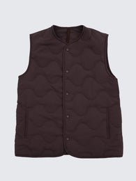 Vest in Deep Fig '26