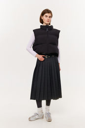 Short down vest SS23 black