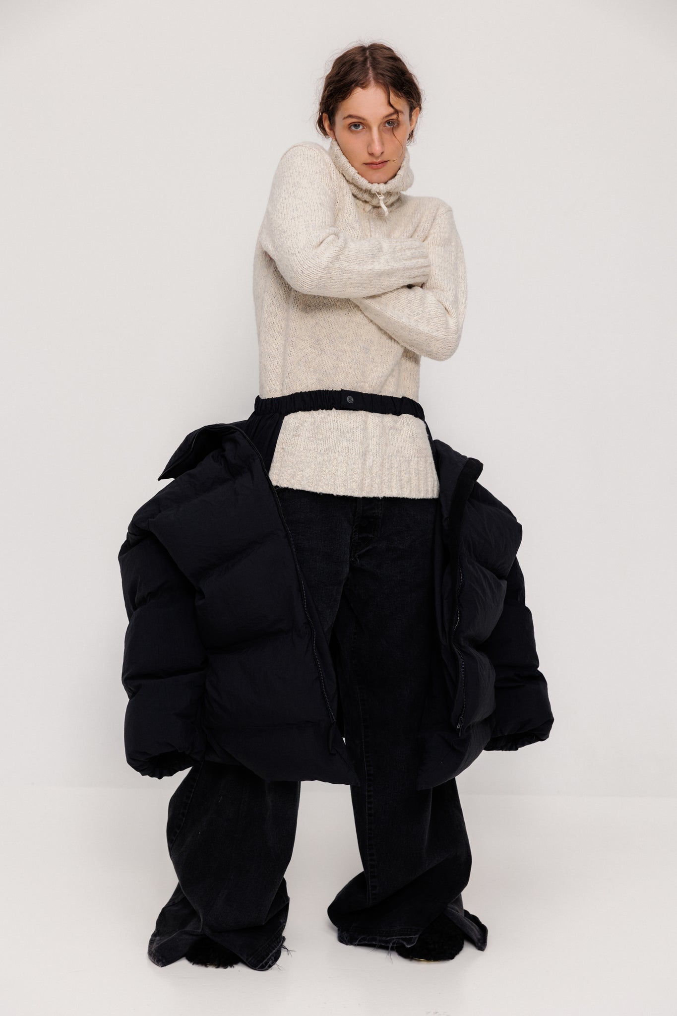 Long down jacket EU